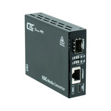 Economic managed 10G fiber media converter TAA compliant