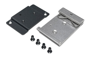 FRM220-CH01-DRK02 - metal bracket used for DIN rail TS-35 mounting of a single slot embedded power FRM220 series casing (FRM220-CH01-xx or FRM220-CH01M-xx type)