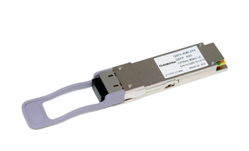 QSFP+ 40G ZR4 optical module, single-mode, CWDM 4 aggregate 10G channels, 80Km - Front View