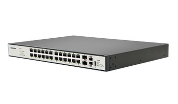RB100-2410G2Q - 24x 1G/2.5G/5G/10GBase-T RJ45 ports, 2x 100G QSFP28 ports Layer 3 managed routing switch, rack 19"