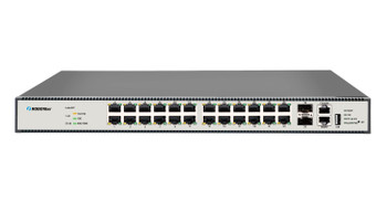 RB100-2410G2Q - 24x 1G/2.5G/5G/10GBase-T RJ45 ports, 2x 100G QSFP28 ports Layer 3 managed routing switch, rack 19"