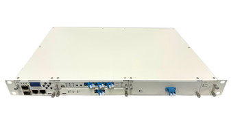ROC3-CH04 - Managed Optical Transport System 4 slot chassis with dual DC48V power and network management INCLUDED, rack 19", 1U