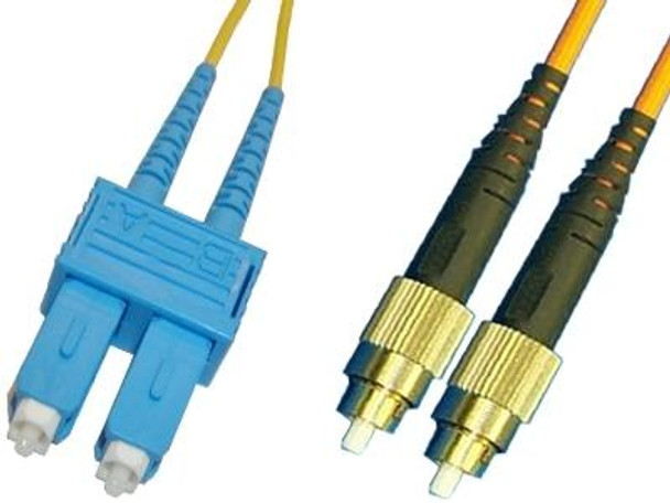 SCP-FCP-SD9 - SC/UPC to FC/UPC singlemode 9/125 duplex fiber optic patch cord cable