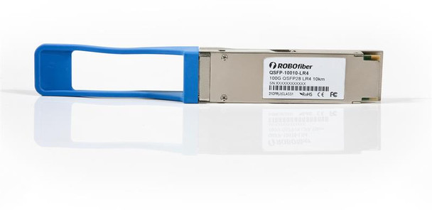 QSFP28 100G LR4 optical transceiver, single-mode, CWDM 4 aggregate 25G channels, 10Km, QSFP-10010-LR4