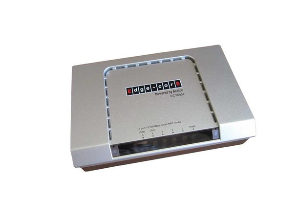 EC3805F - Managed Fiber Gateway w/ 4 port Router and BiDi single strand type A T:1310/R:1550nm 20Km uplink for FTTH applications