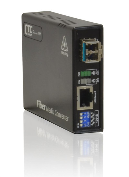 FMC-1001S-SM20 Gigabit Ethernet 1000Base-LX singlemode fiber media converter, LC, 20Km DIP switch view FMC-1001S-SM20 Gigabit Ethernet 1000Base-LX singlemode fiber media converter, LC, 20Km DIP switch view