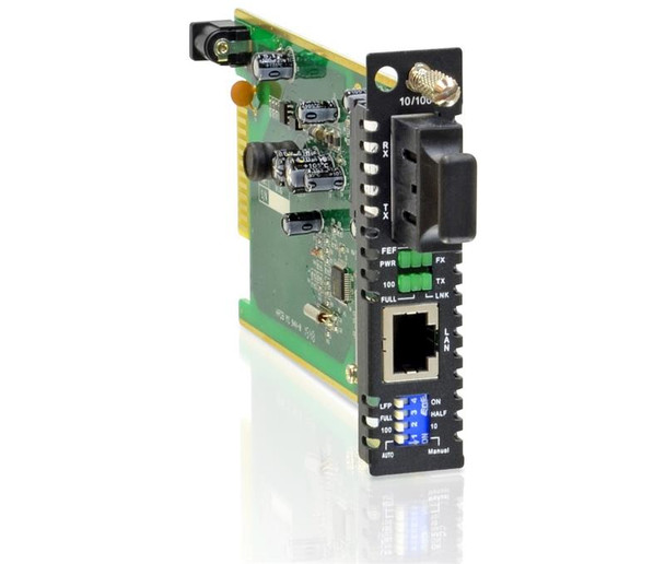 FRM220-10/100-SC002 Fast Ethernet to 100BaseFX multimode fiber media converter card