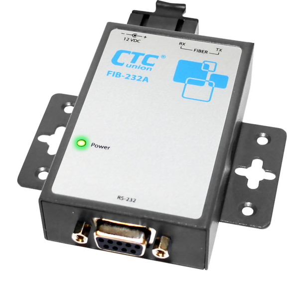 FIB-232A-SC030 - RS-232 over singlemode fiber media converter, SC connector, 30Km range