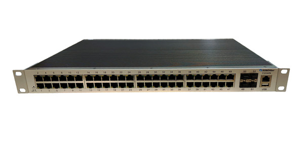 RB10X-4804M-PSE 48x Gigabit Ethernet and 4x 10G ports high power Layer 3 Industrial managed POE++ switch (600W budget)