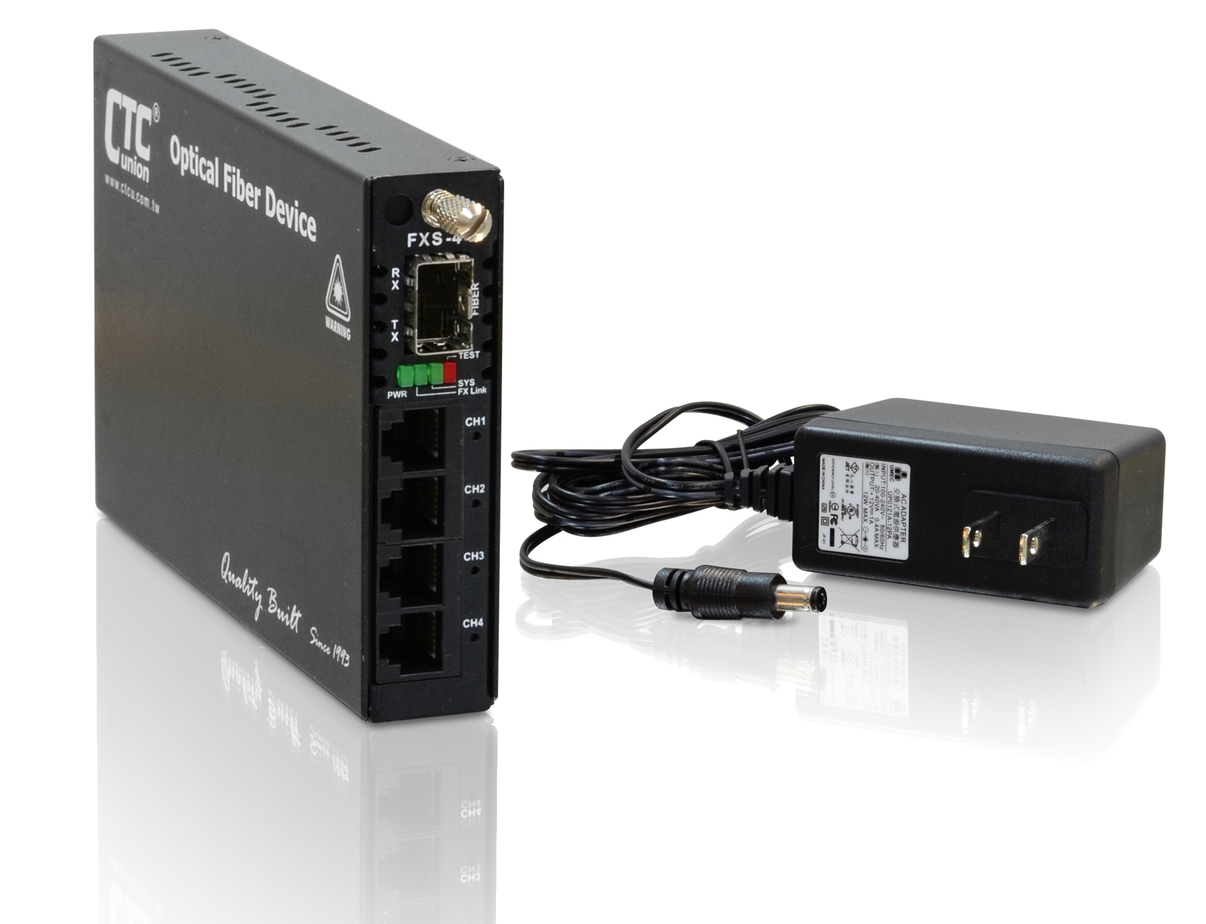 POTS to fiber managed multiplexers - Datainterfaces