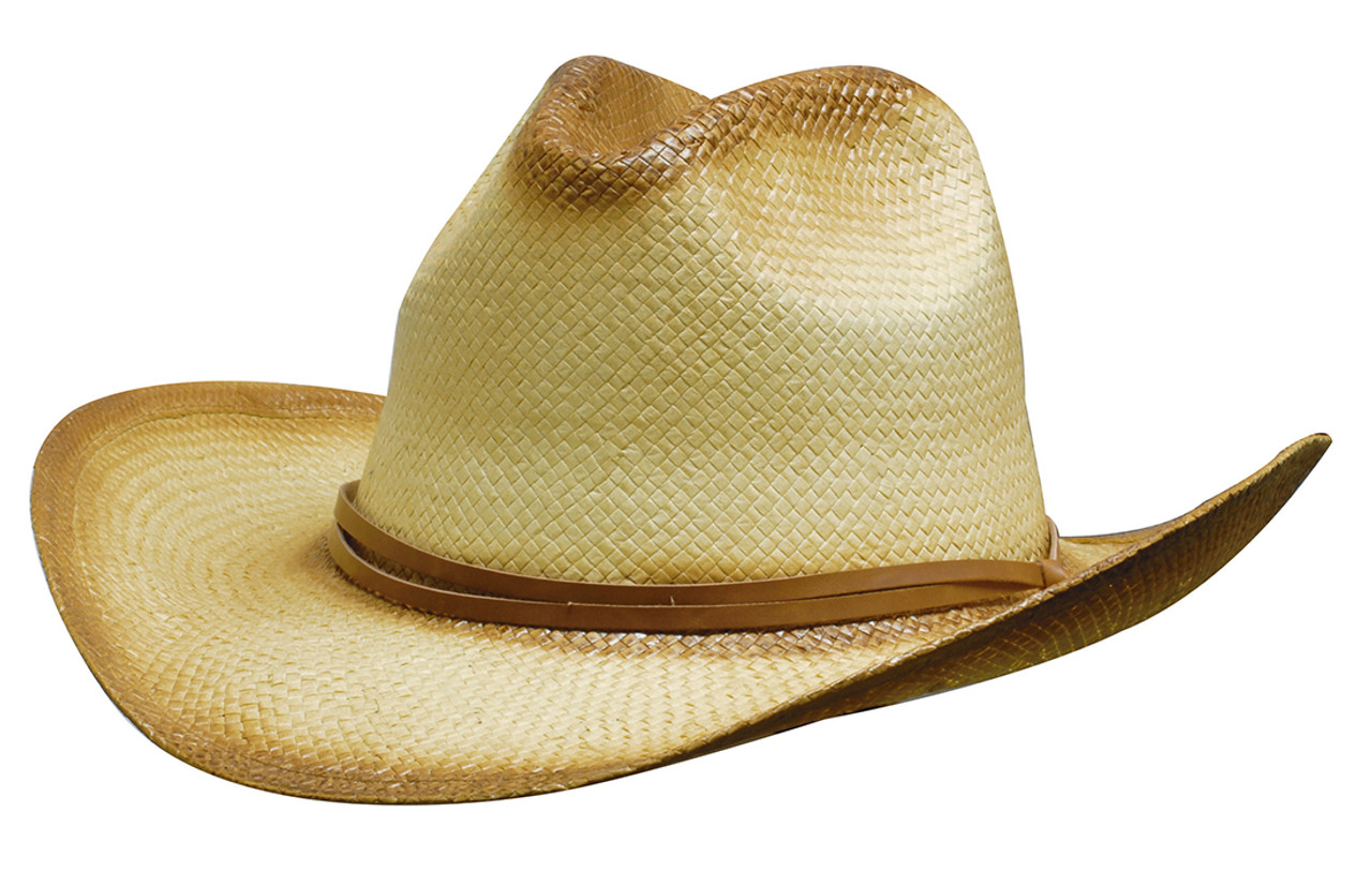 Sprayed Cowboy Straw || 4282