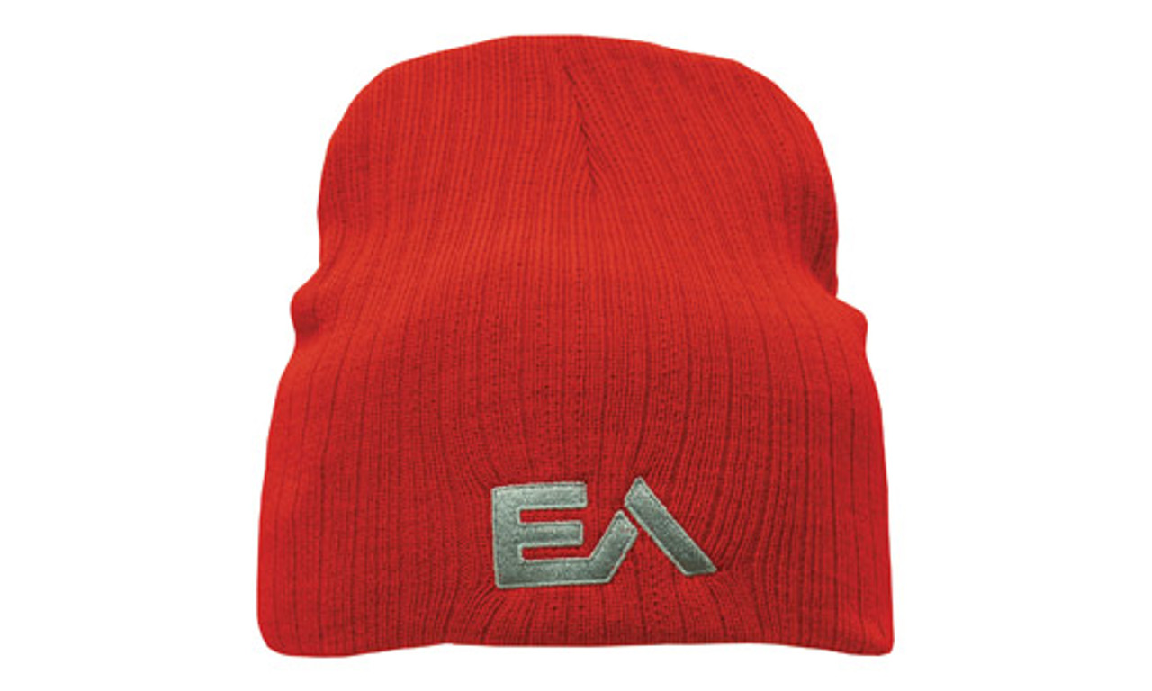 Roll Down Cable Knit Beanie - Toque Deep & Wide Fit