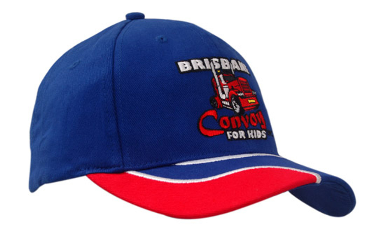 Brushed Heavy Cotton with Insert/Embroidery on Peak