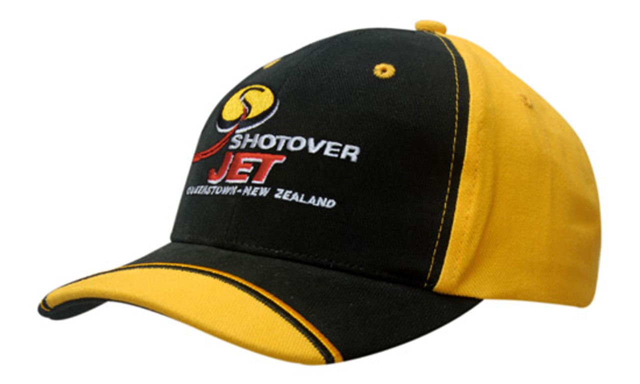 Brushed Heavy Cotton with Peak Indent & Embroidery || 2877 Brushed Heavy Cotton with Peak Indent & Embroidery || 2877