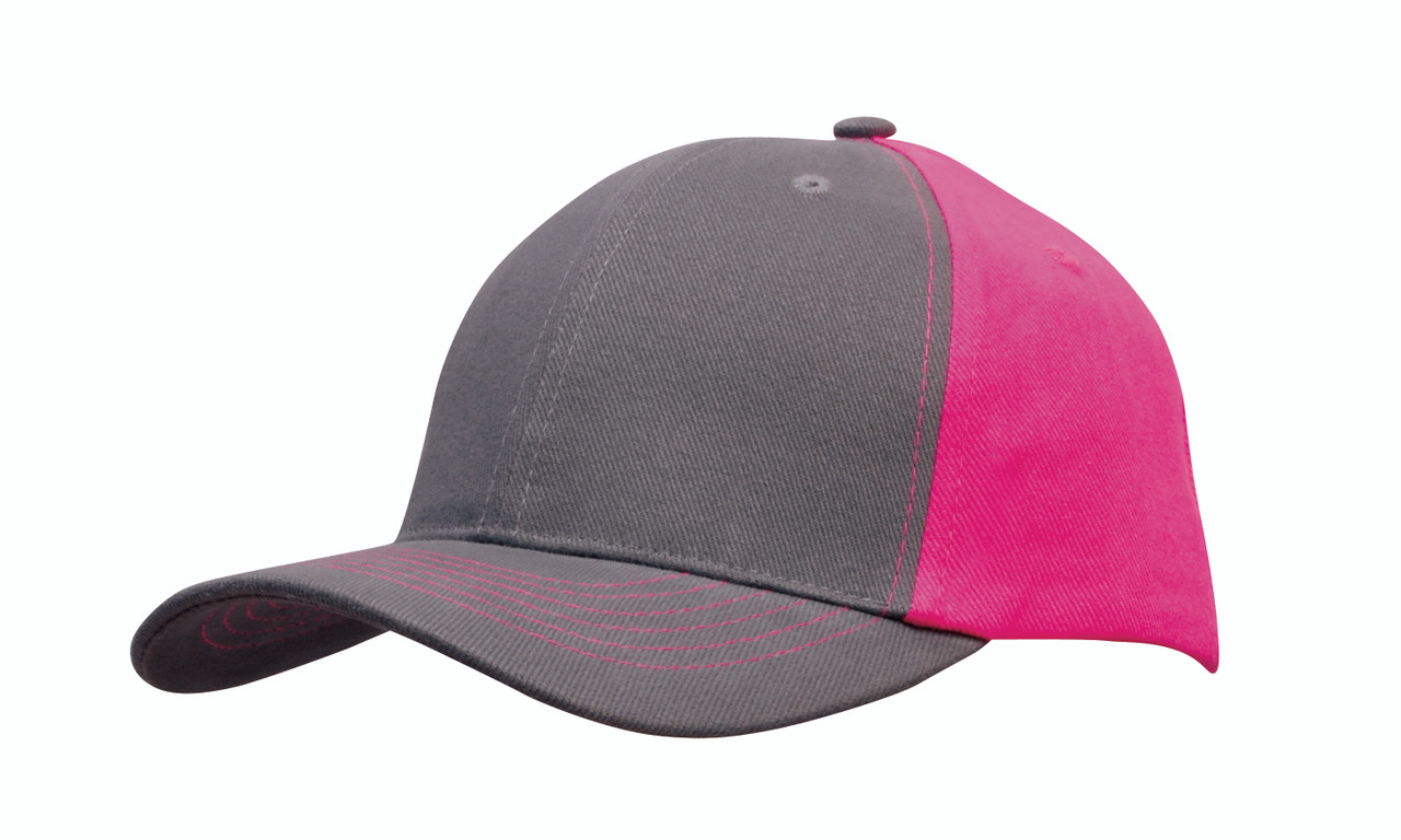 Charcoal/Hot Pink
