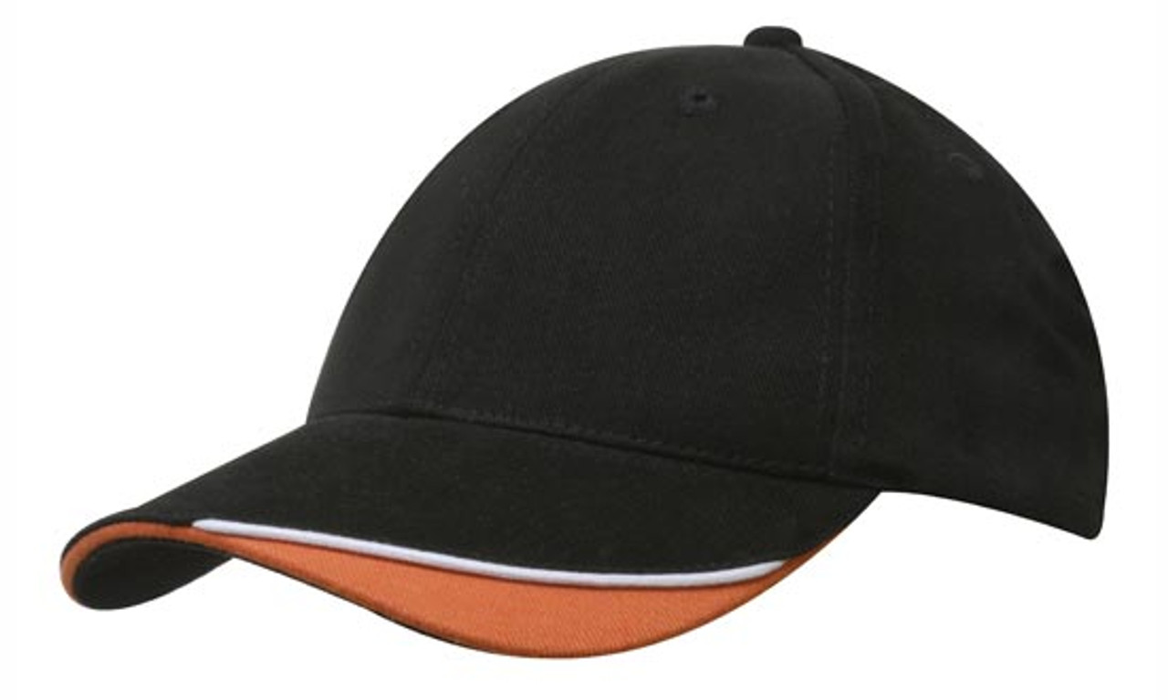 Black/White/Orange