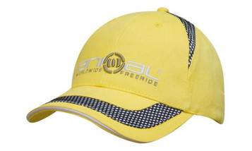 Brushed Heavy Cotton with Mesh Inserts Brushed Heavy Cotton with Mesh Inserts