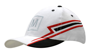 Brushed Heavy Cotton with Crown & Peak Embroidery Brushed Heavy Cotton with Crown & Peak Embroidery