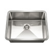 23" x 18" Stainless Steel Undermount Single Bowl Kitchen Sink