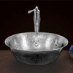 Telluride Undermount Pewter Single Bowl Lavatory Vessel Sink