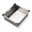 13-11/16" x 15-1/16" x 5" Stainless Steel Drying Tray