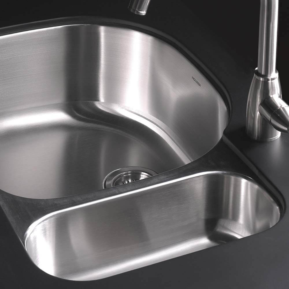 Designer Undermount Stainless Steel 80/20 Double Bowl Kitchen Sink