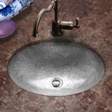 Ellipse Undermount Pewter Lavatory Sink