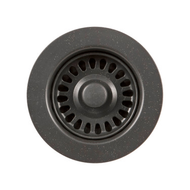 Houzer 190-9265 3.5 Matte Black Strainer