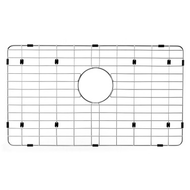 24" x 13 3/4" x 1" Stainless Steel Wirecraft Bottom Grid