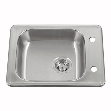 Houzer ADA Compliant 22 inch Stainless Steel Drop-in Topmount 2