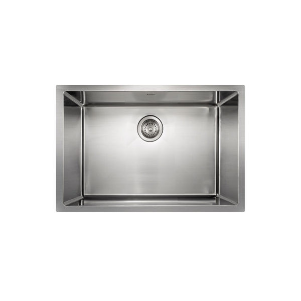 Houzer Laundry 23 inch Stainless Steel Undermount Single Bowl Sink 12 inch Deep Laundy Sink
