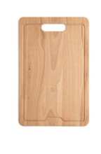 12" x 18-11/16" x 1" Rubberwood Cutting Board