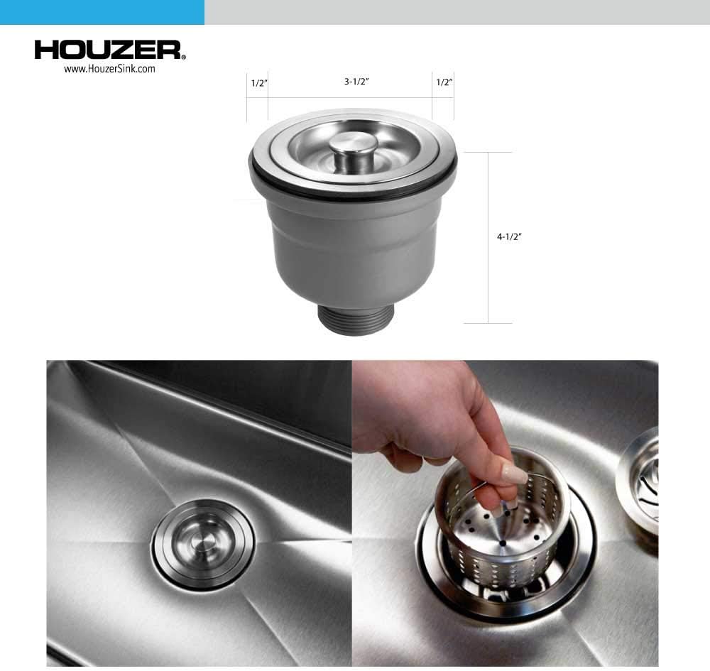 Houzer 3-1/2