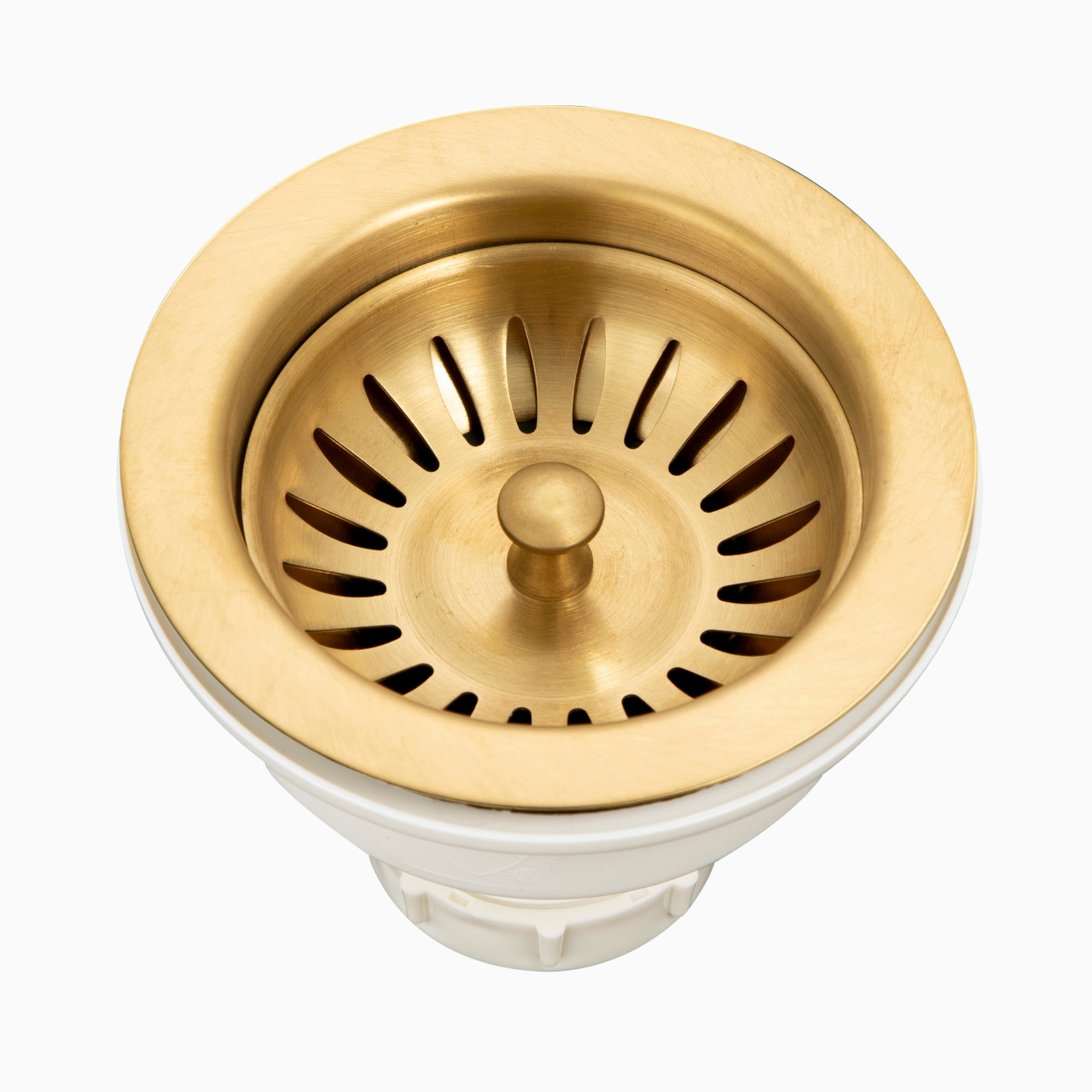 Colador de cesta de acero inoxidable Houzer 3-1/2" 190-9180 CA - Imagen 16 de 96