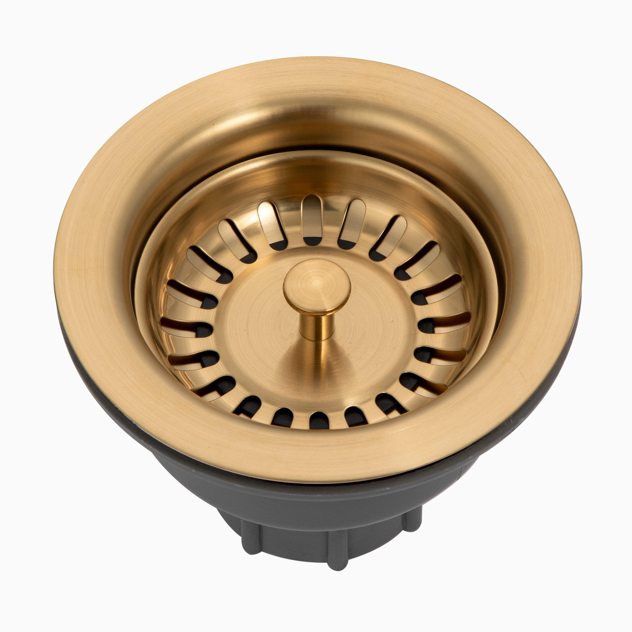 Colador de cesta de acero inoxidable Houzer 3-1/2" 190-9180 CA - Imagen 18 de 96