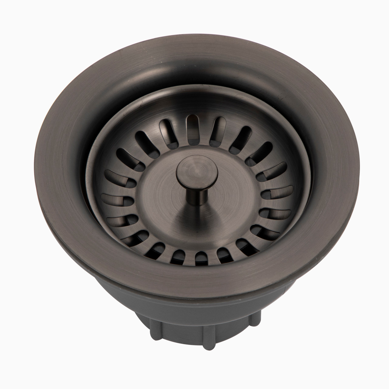 Colador de cesta de acero inoxidable Houzer 3-1/2" 190-9180 CA - Imagen 20 de 96