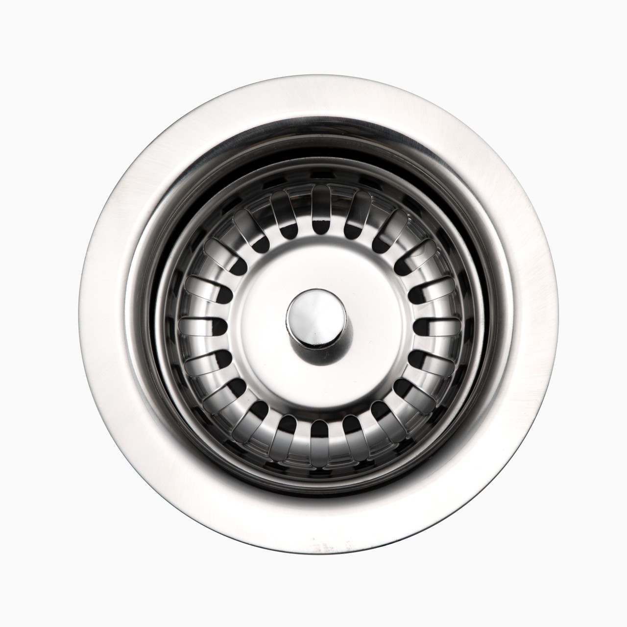 Colador de cesta de acero inoxidable Houzer 3-1/2" 190-9180 CA - Imagen 23 de 96