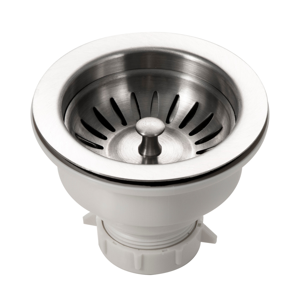 Colador de cesta de acero inoxidable Houzer 3-1/2" 190-9180 CA - Imagen 13 de 96