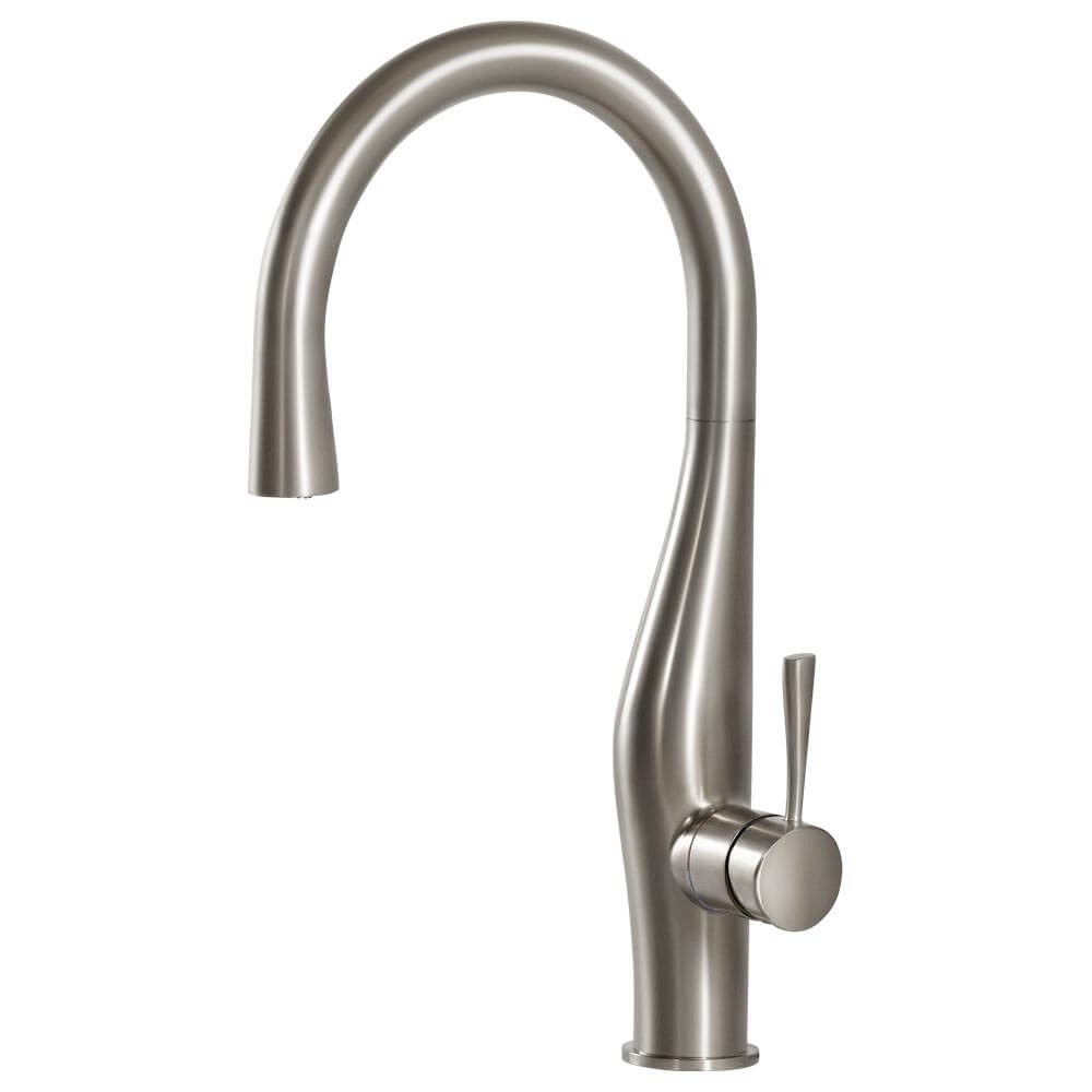 Grifo de cocina Houzer Vision oculto extraíble VISPD-869 17" agujero de grifo latón - Imagen 15 de 60