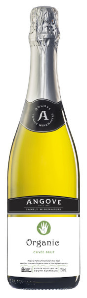 Angove Organic Cuvee Brut Sparkling 750ml