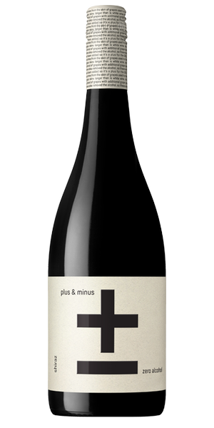 Plus & Minus Zero Alcohol Shiraz 750ml