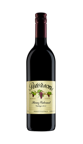 Petersons Mudgee Shiraz Cabernet 750ml