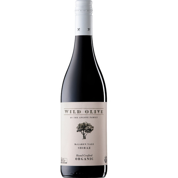 Angove Wild Olive Organic McLaren Vale Shiraz 750ml