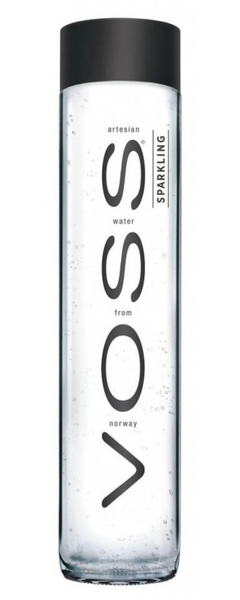 Voss Sparkling Water 12 x 800ml Bottles 