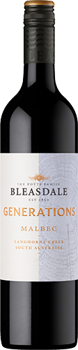 Bleasdale Vineyards Generations Malbec 750ml