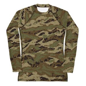 Digistripe Treeline™ Women's Rash Guard Digistripe Treeline™ Women's Rash Guard