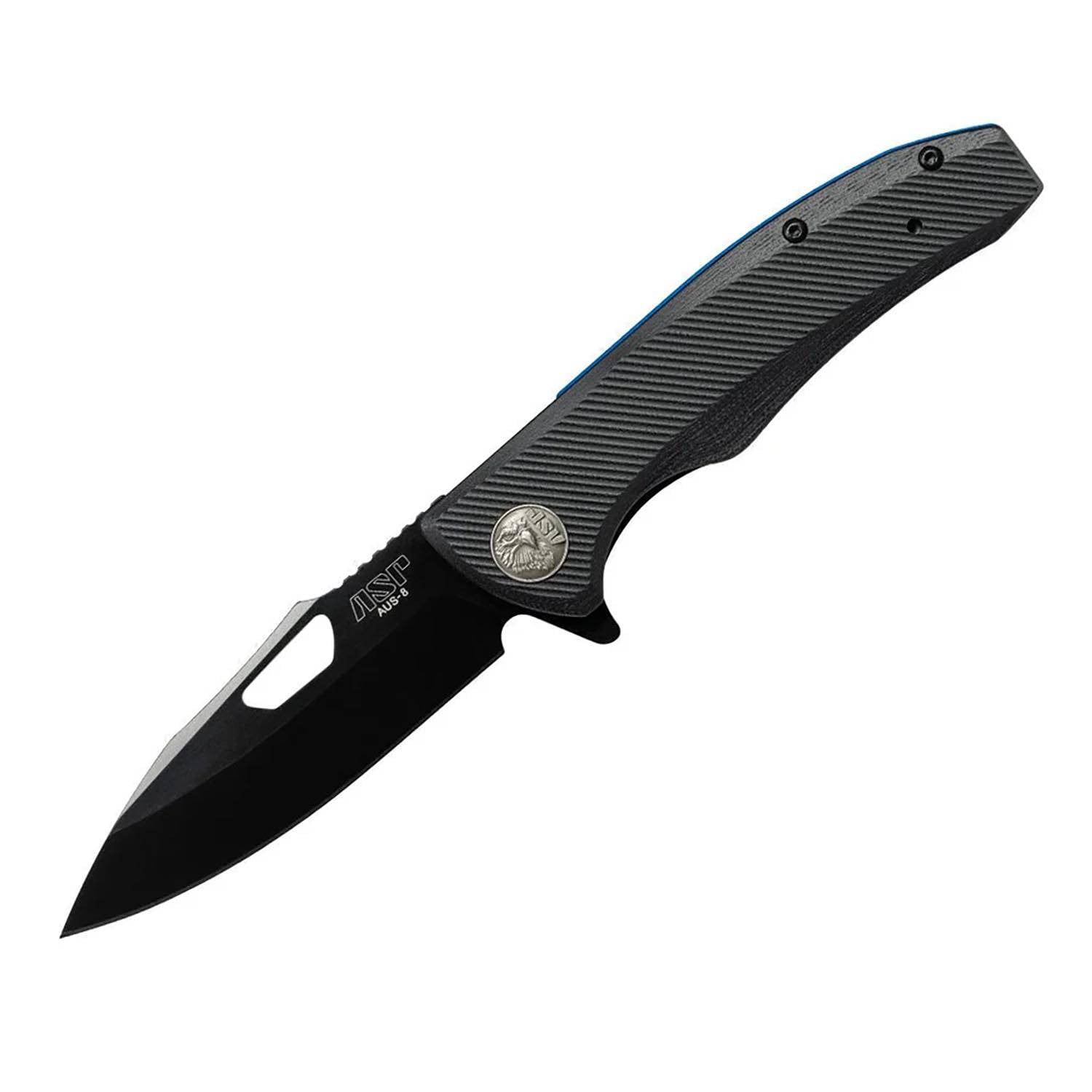 ASP PDK Police Duty Knife Classic Folder,Flat Grip