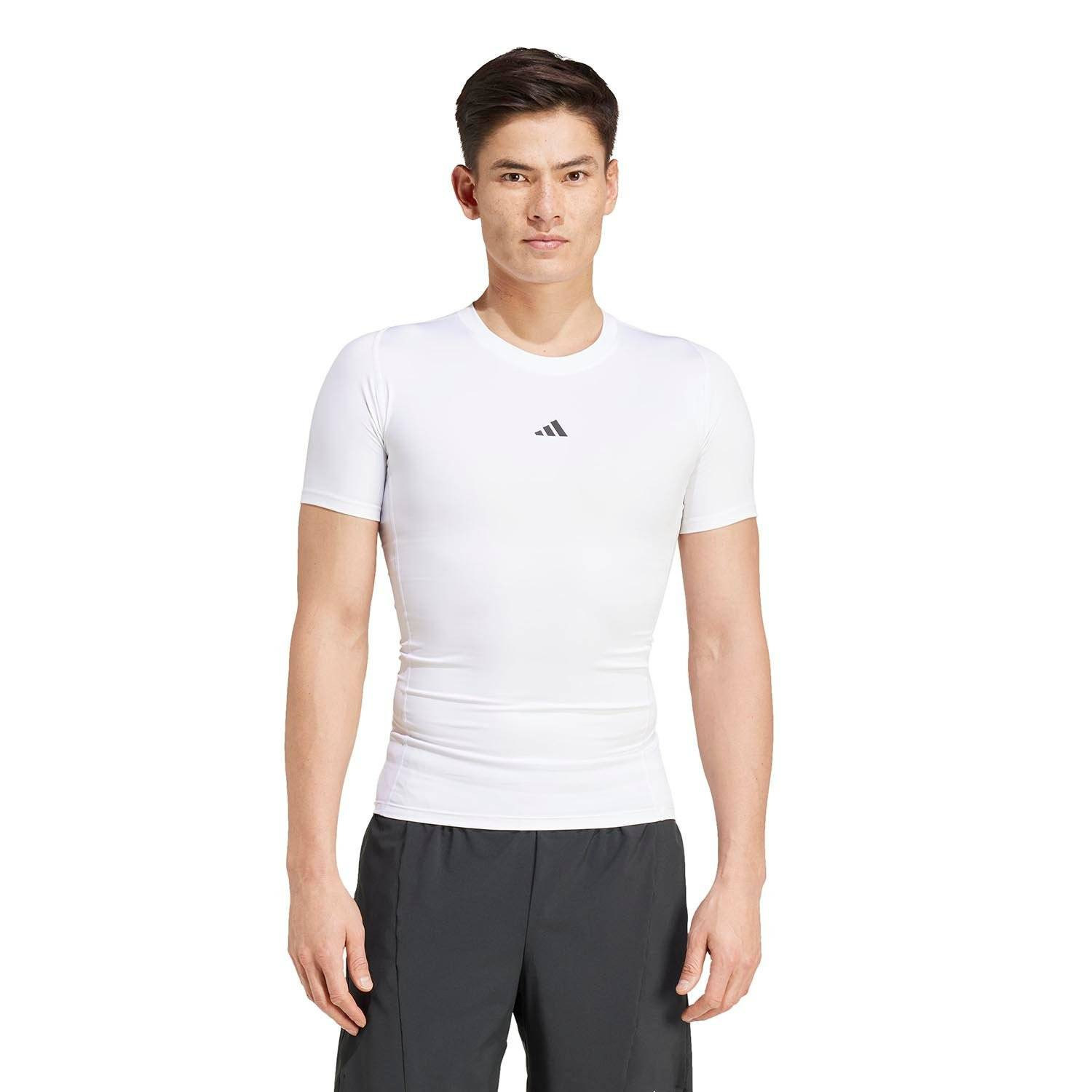 Adidas Men's TechFit Compression Short Sleeve Training T-Shirt