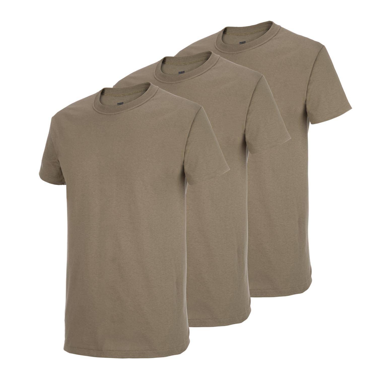 Duke 100% Cotton Military T-Shirt,3 Pack