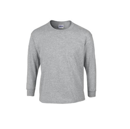 GILDAN 100% COTTON L/S T-SHIRT
